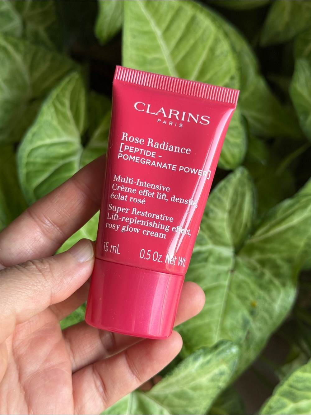 Clarins Super Restorative Rose Radiance Peptide Face Moisturizer